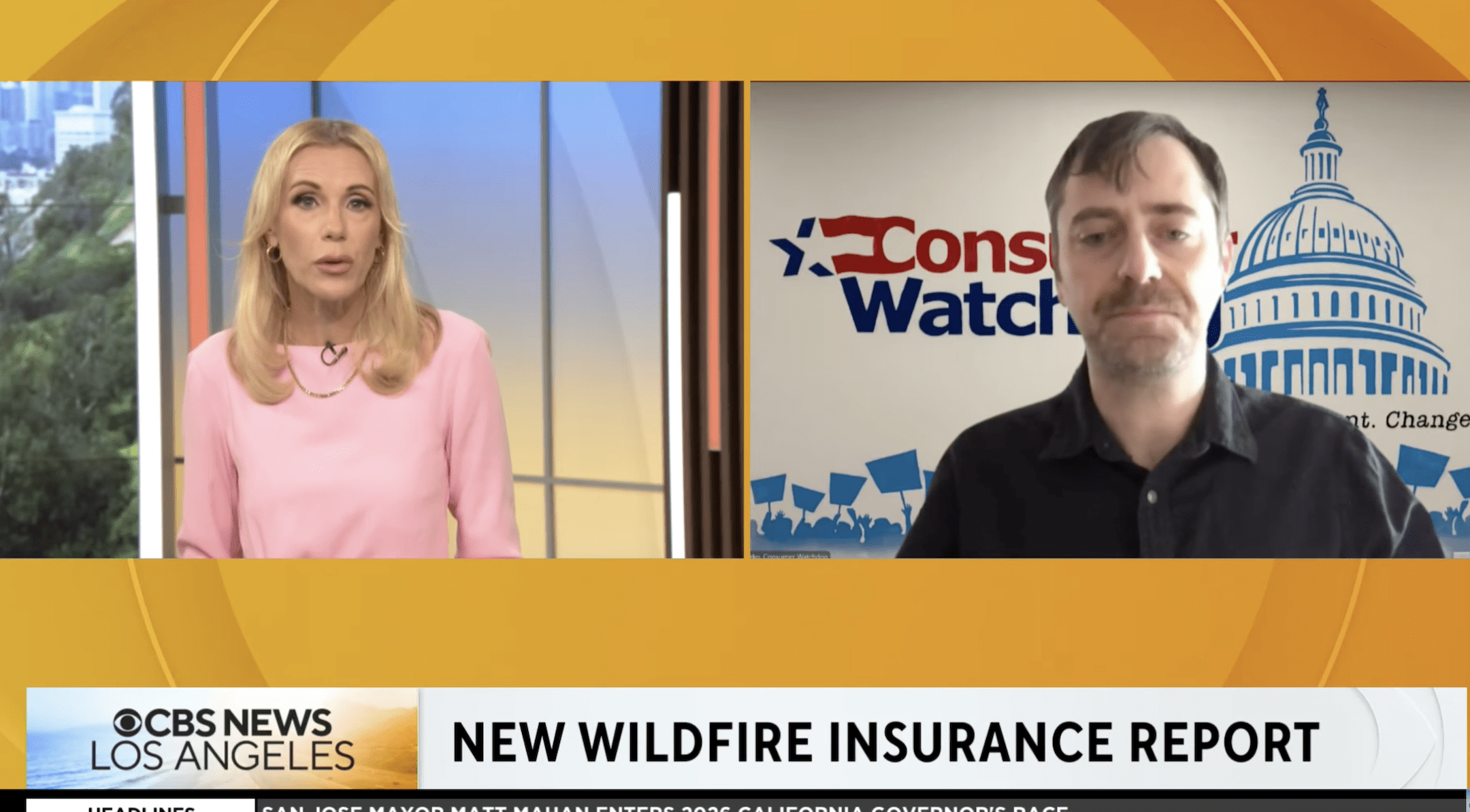 CBS NEWS: New Wildfire Insurance Report